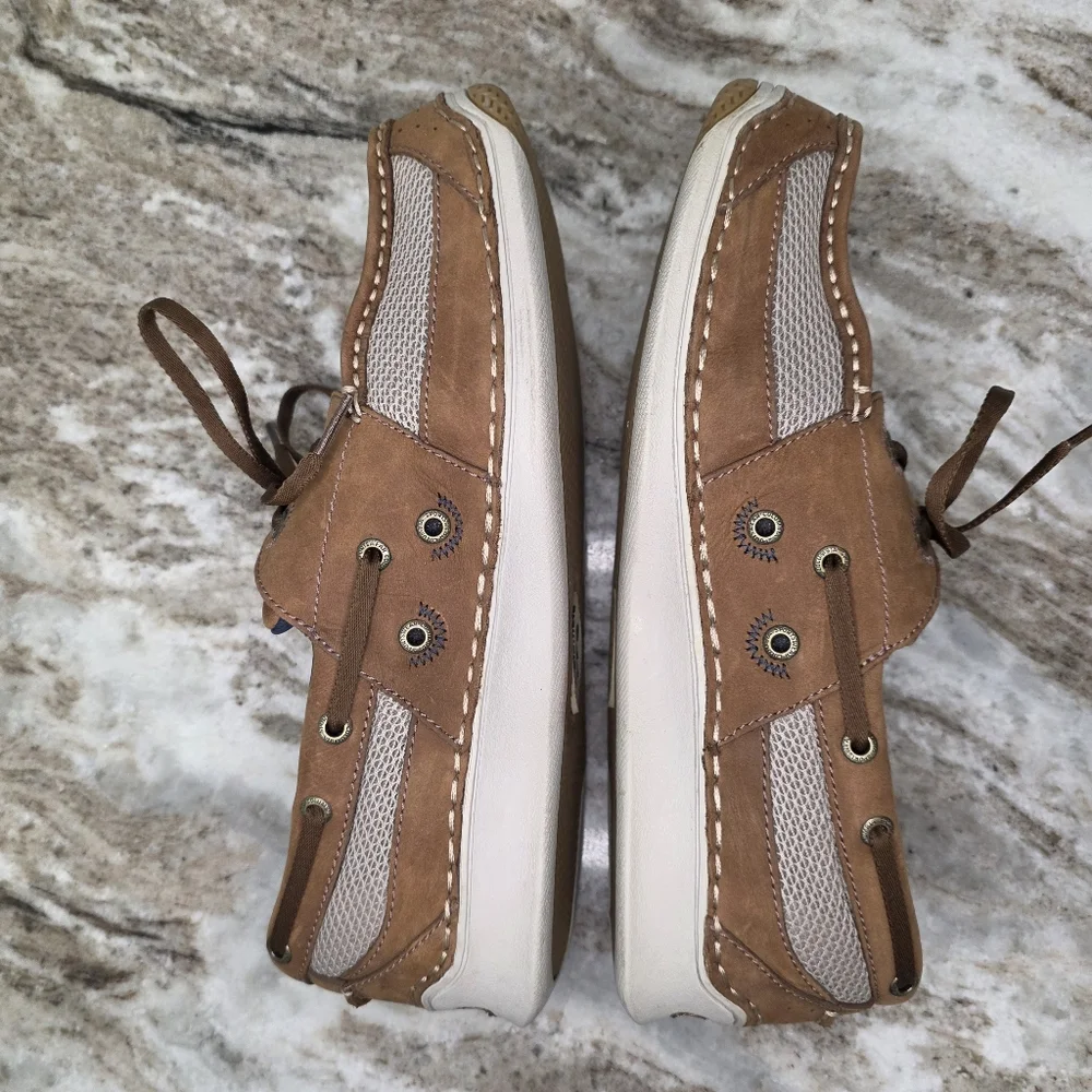 Columbia PFG Sailfish Men's Leather Boat Shoes Size 11